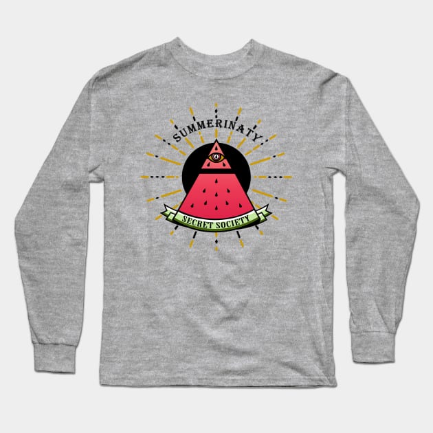 Summerinaty Secret Society Long Sleeve T-Shirt by jemae